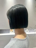 ログ(log)&nbsp;韓国風　髪質改善カラー　顔まわり　レイヤー　ミディアム　艶髪