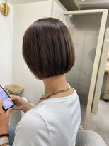 シアアルン 新小岩店(SHEER alun)&nbsp;◆ 【綺麗に伸ばす】艶アッシュミニボブ×オージュア【新小岩】