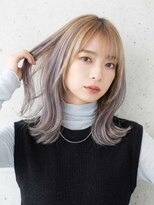 アッシュ 亀戸店(Ash) 髪質改善/透け感グレージュ/白髪ぼかし/ハイライト/亀戸駅