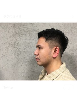 ゼロヘアーハナレ(zerohair HANARE) zerohairHANARE メンズ ベリーショート フェード