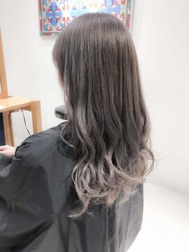 デイズ(days) ナチュラルミルクティーアッシュベージュブリーチデザインカラー