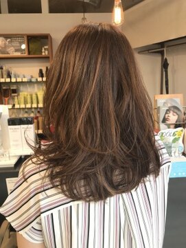 アズヘアー(A's HAIR) ナチュラルハイライト ON ブラウン