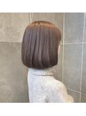 ナチュラルベージュｘボブ