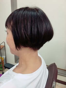 美容室せき 大人クールボブ