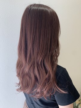 ハブ(hub) ピンクベージュ