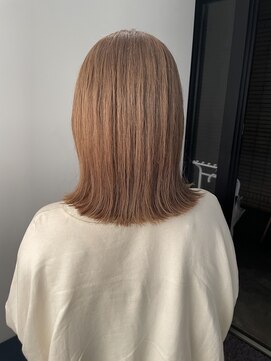 トレス(TRESS) 外ハネボブ/マロンベージュ/ダブルカラー