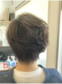 アシンメトリーショート