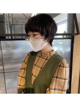 アンフェインド02(UNFEIGNED 02) クラゲヘアー/小顔に見せるヘア/ココアベージュ/伏見/栄