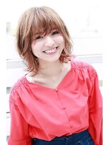 ラフィスヘアーシェア 野田阪神店(La fith hair share)&nbsp;【La fith】 ベージュカラー☆ミディアムスタイル