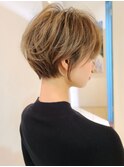 ショートボブ小顔カット大人ヘア髪質改善30代40代50代表参道青山