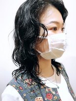 イオエ(ioe)&nbsp;黒髪/ボブルフ/ネビージュ/小顔/ワンレン/髪質改善/グレージュ