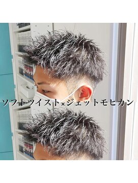 レジット メンズ ヘアサロン(LEGIT MEN's HAIR SALON) ソフトツイスト×ジェットモヒカン