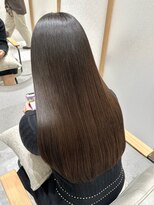 ジーナ 船橋(Zina)&nbsp;大人かわいい20代30代40代小顔ショコラベージュ１Zina船橋