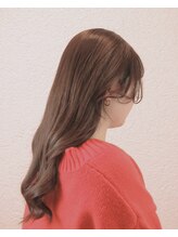 山野愛子美容室 ニュアンス後れ毛ヘア