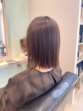 ルアナ(LUANA) 切りっぱなしボブ