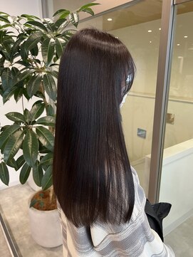 ビスポーク(BESPOKE) 大人可愛い髪質改善カラーラベンダーグレージュ透明感