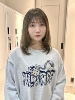 サンド 池袋(sand)&nbsp;韓国風ヘア/レイヤーカット/ベージュカラー/顔周りカット