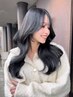 【 大嶽指名限定 】韓国式美髪成形カット+艶カラー+高濃度髪質改善TR
