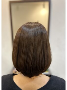 ヘアー グリーン(hair green) ツヤボブ40代50代60代