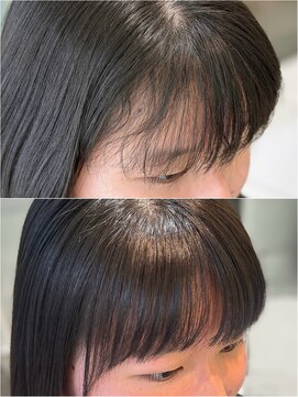 ザザ 高田馬場(ZA/ZA) クロスパーマ(前髪縮毛矯正パーマ)