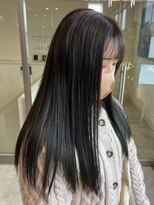 ビスポーク (HAIR SALON BESPOKE) 髪質改善カラーオリーブグレージュ透明感