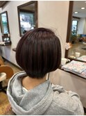 白髪ぼかしメッシュ