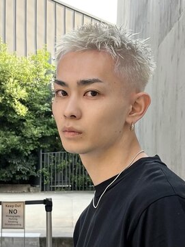 スー 渋谷(suu) メンズニュアンスパーマ波巻きスパイラルメンズパーマ