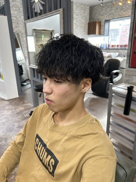 ハルクファースト 札幌(HRK 1st.) ツイストスパイラルパーマ/メンズカット/波巻きパーマ/札幌/大通