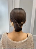 タイトアレンジ シニヨン