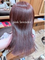スイート ヘアデザイン(Suite HAIR DESIGN)&nbsp;ピンクラベンダー ブリーチ無しWカラー 【stylist：Yumi】