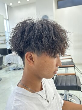 ネクスト 静岡店(NEXT) MEN'S HAIR カルマパーマ ダークアッシュ ニュアンスパーマ