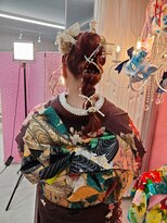 ハナココ 水戸店(hana Coco) 編み下ろしポニーテール