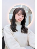 透明感たっぷりメルティカラーフェミニンロング