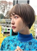 30代40代大人女性/前髪ありショートボブ/ショートヘア/髪質改善