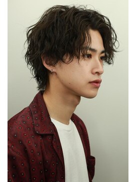 リップス 心斎橋(LIPPS) 波打ちセンターパート