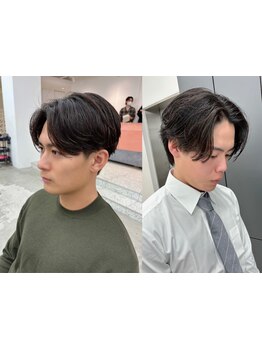 繊細なカット技術でMEN'Sの似合わせカットもお任せ!セットも簡単に*[名駅/髪質改善/縮毛矯正/ボブ/学割U24]