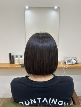 グリーンルームセカンド 結城店(GREEN ROOM. 2nd) ボブ×髪質改善トリートメント
