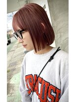 ナイーヴヘア(NAiVE HAIR)&nbsp;【NAiVE HAIR 北原】RED BOB