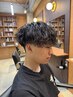 [メンズ限定]メンズカット+アメイジアケアパーマ[津田沼/メンズ/ケアパーマ]