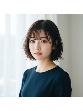 コトナ 越谷店 上品に決まるチャコールグレー×ロング【越谷】