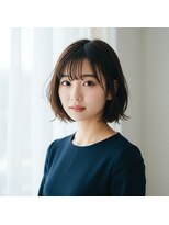 コトナ 越谷店 上品に決まるチャコールグレー×ロング【越谷】