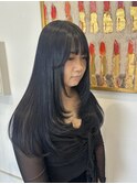 レイヤー×透明感カラー