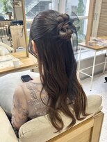 オーセンヘア(AUTHEN.HAIR)&nbsp;お呼ばれセット/ハーフアップカチモリ