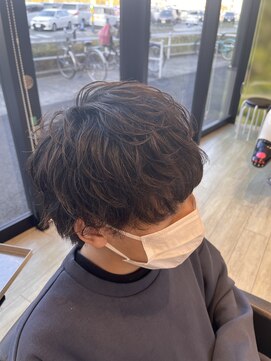 ワンカールパーマ