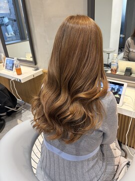 ロンドブルーム 天神大名店(Lond Bloom) ブラウンカラー/ブリーチなしカラー/ヘアアレンジ/福岡天神/20代
