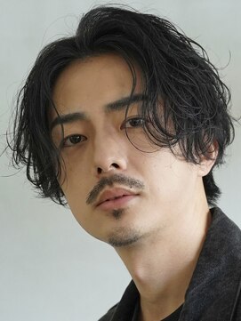 レタッチバイフィフス(RETOUCH by fifth) 銀座メンズマッシュシャドウパーマツイスパメンズパーマウルフ