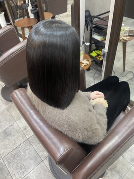 シアー 銀座店(SHEER.) 髪質改善×縮毛矯正×酸性ストレート【銀座,銀座一丁目美容室】