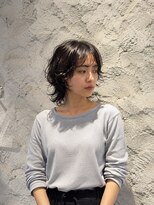 吉 船橋(kici) 船橋/暗髪/ショートウルフパーマ