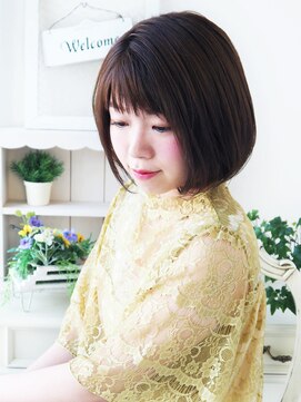 ジュレベール(JurerBelle) 【ジュレベール 松田】 大人ナチュラル可愛い清純耳かけボブ