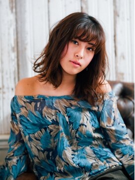 ヘアメイク パッセージ 千歳船橋店(hair make passage) 愛され鎖骨ミディ